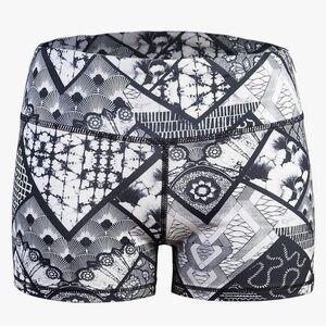 Stylish Black and White Women's Shorts